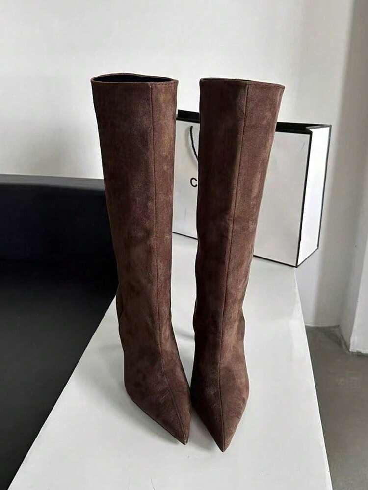 £22.78
-20%
£28.68
Pointed Toe High Heel Slim Fit Mid-Calf Riding Boots, Khaki Color, New 2025 Spring Autumn Winter Women Shoes,Kitten Heel Boots,Party
4.72
(500+)
#5 Bestseller
in Splicing Women Fashion Boots

Color: Brown






Size
UK
UK3.5 (CN35)
UK4 (CN36)
UK4.5 (CN37)
UK5 (CN38)
UK5.5 (CN39)
UK6 (CN40)
UK6.5 (CN41)
UK7.5 (CN42)
UK8 (CN43)
Size Guide
Run large,go half size down
Qty:

 | SHEIN