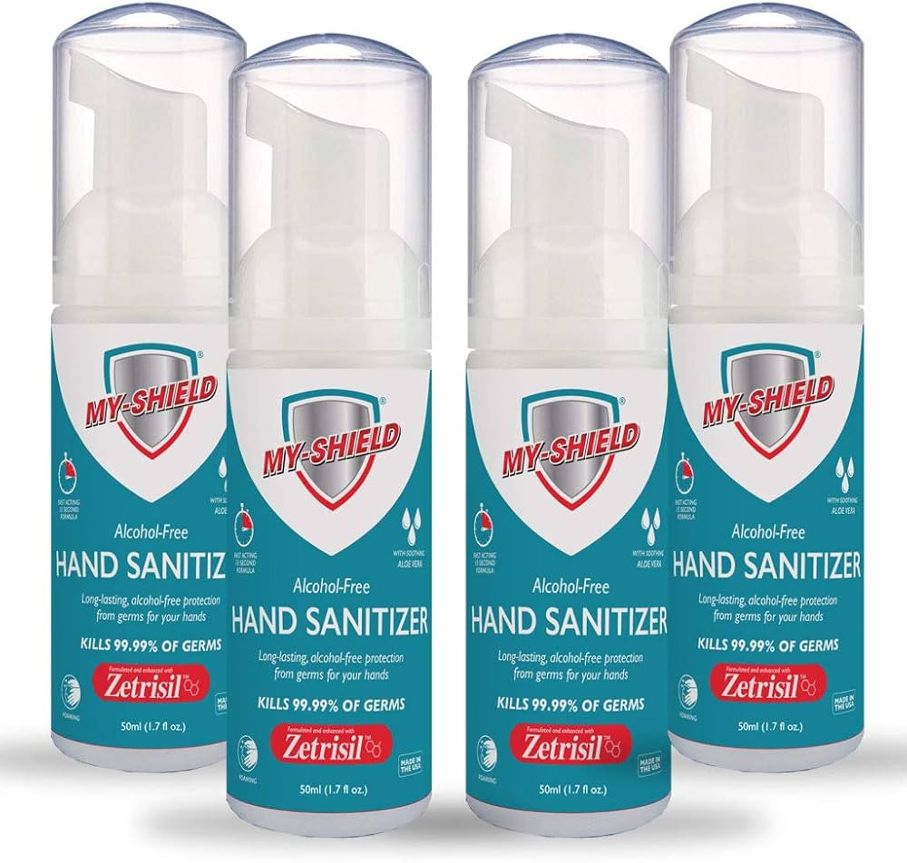 Hand Sanitizer Foam 1.7 oz (4 pack). Long-lasting protection. Softens hands with Aloe Vera. Formu... | Amazon (US)