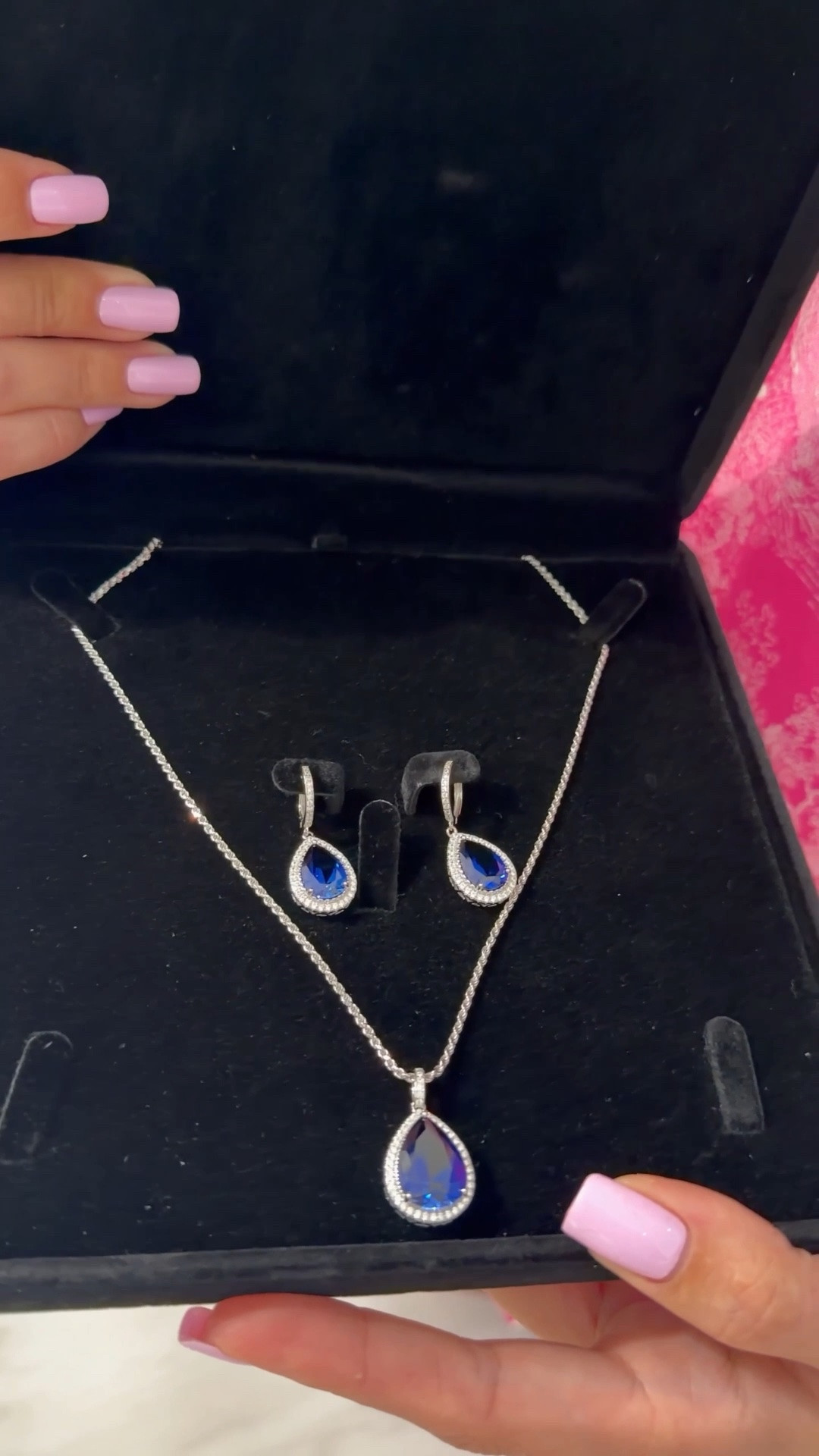 Lab grown sapphires set - pendant and earrings

#LTKWedding #LTKBeauty #LTKOver40