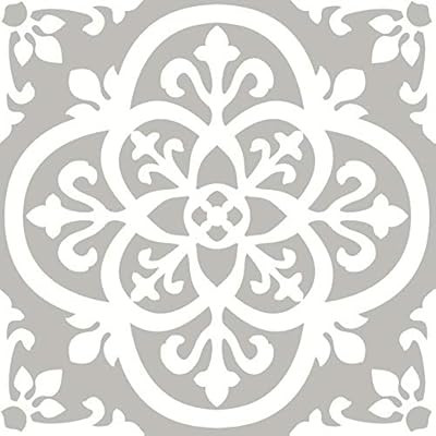 FloorPops FP2942 Medina Peel & Stick Floor tile Grey, 10 Count | Amazon (CA)