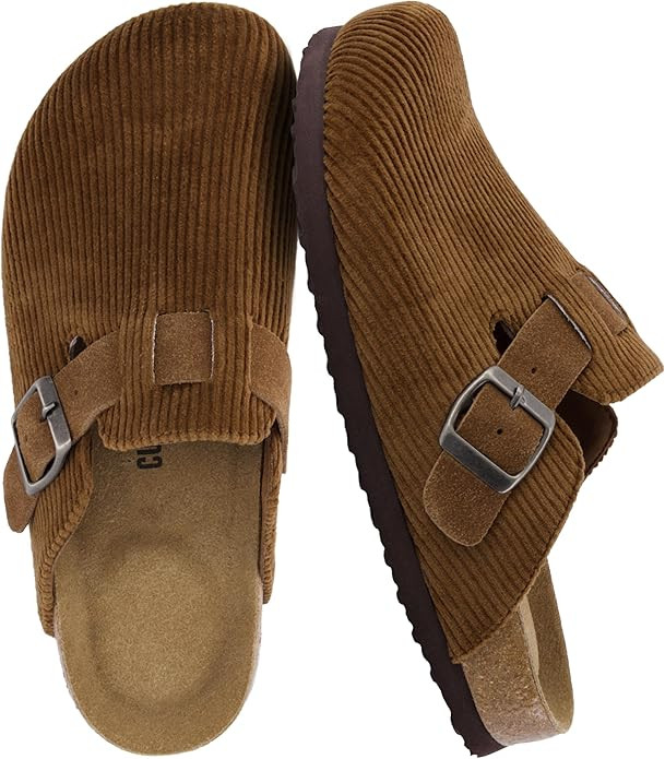 CUSHIONAIRE Hana Womens Clogs | Comfortable Vegan Suede Clogs for Women | Slip On Potato Shoes wi... | Amazon (US)