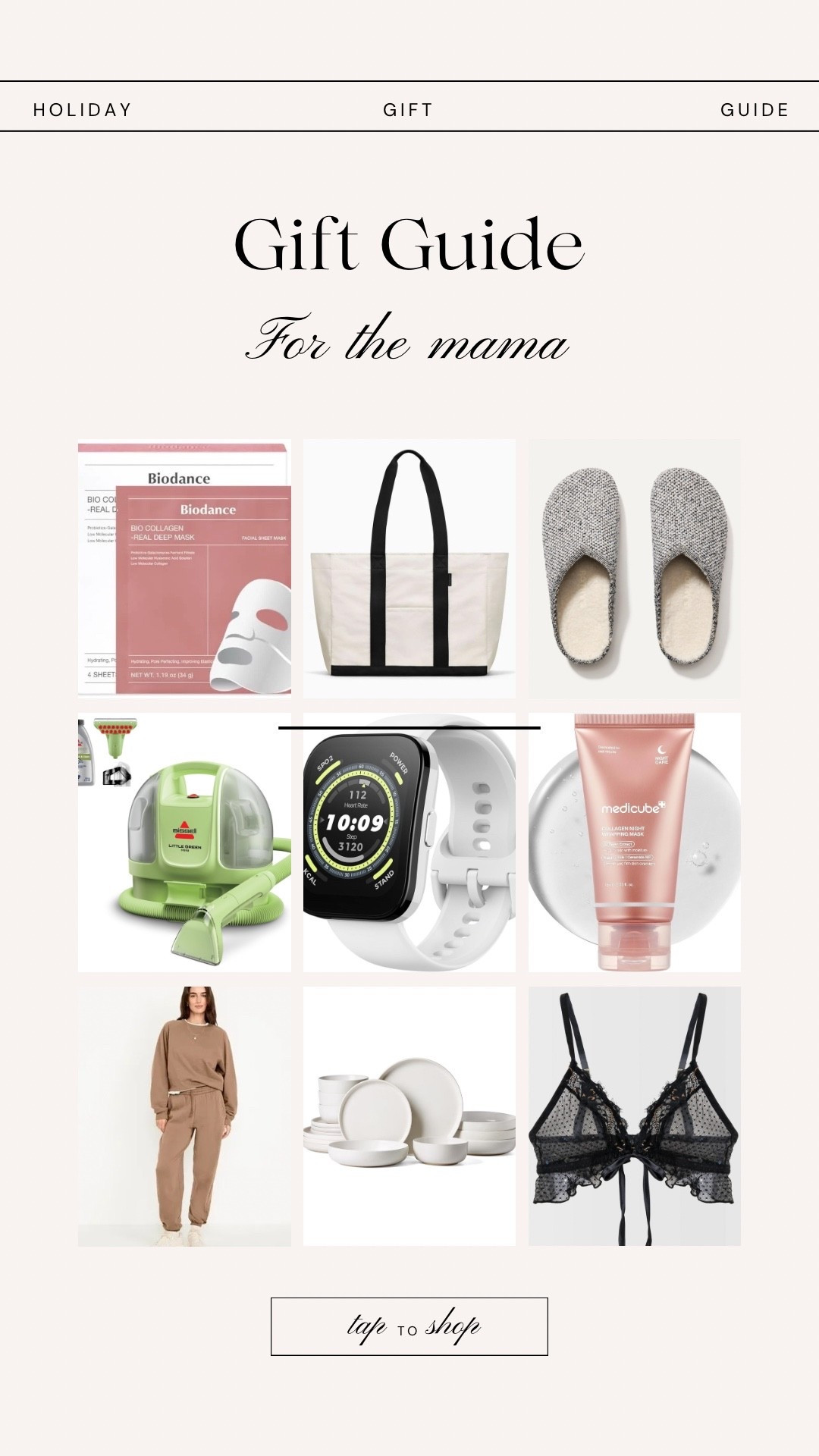 Gift guide for YOU. The mama. Tell your husband allll your ideas! 

#LTKGiftGuide #LTKFindsUnder50 #LTKHoliday