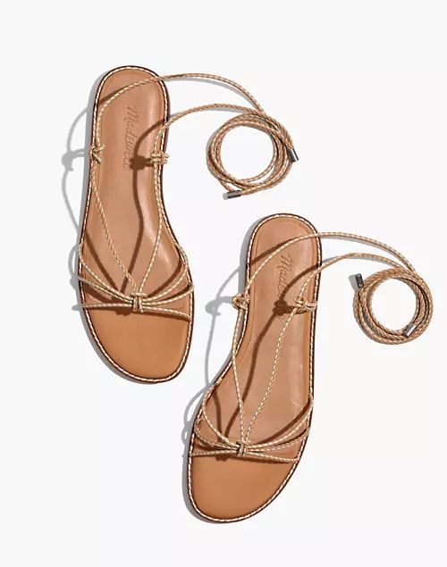 The Katya Lace-Up Sandal | Madewell
