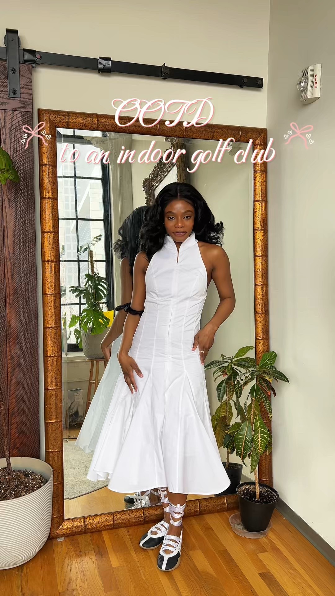 OOTD to a private indoor golf club. #ootd #elegnatstyle 
#elegantfashion 
#elegantdress


#LTKootd #LTKPetite #LTKActive