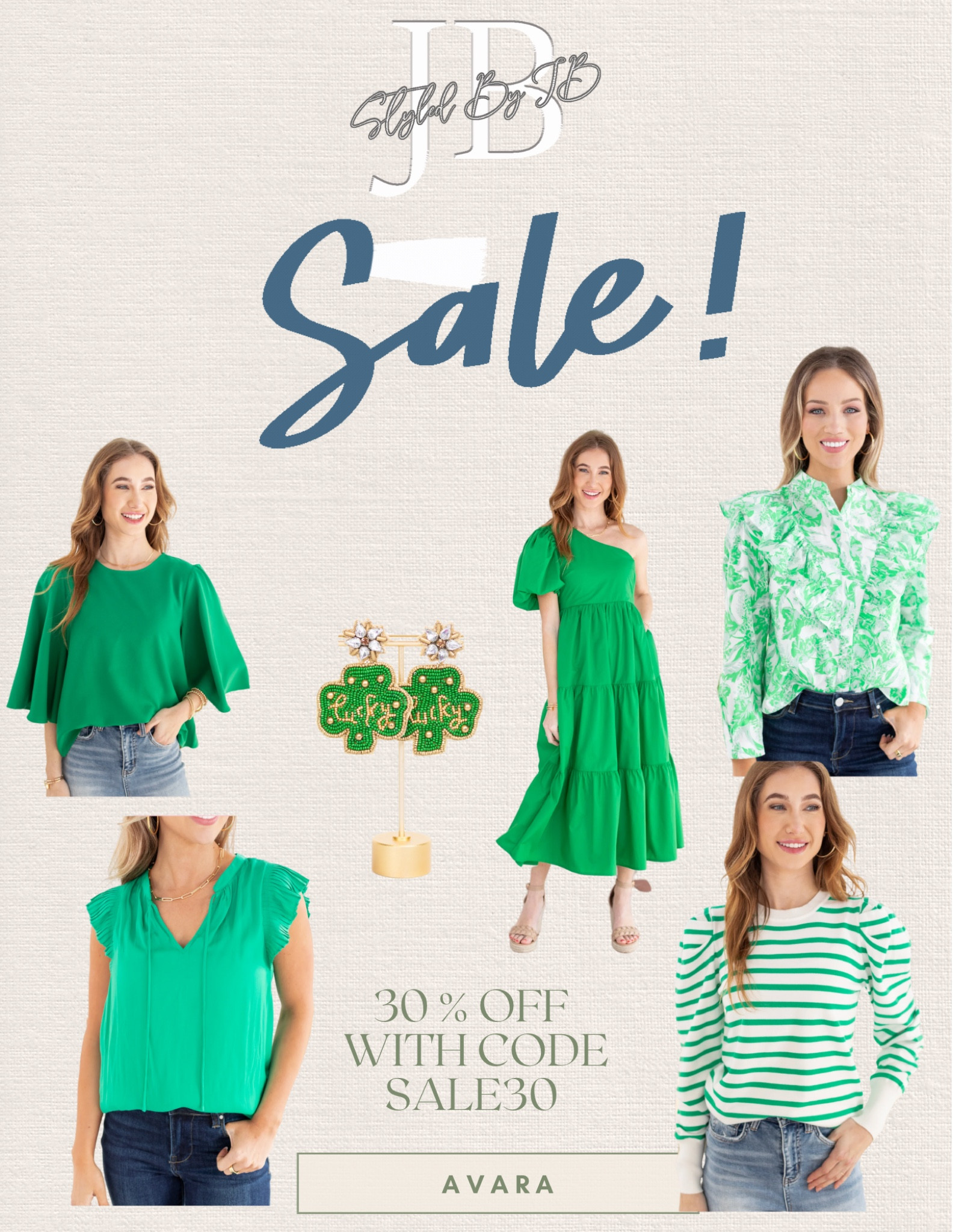 Avara Sale includes all items but the green yall….St Patrick’s day or because you love green! 

#LTKsalealert #LTKSale #LTKSeasonal