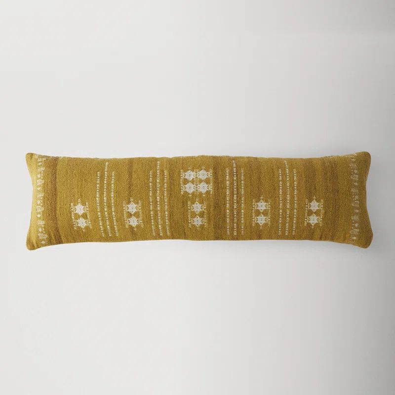 Moholy Embroidered Wool Throw Pillow | Wayfair North America