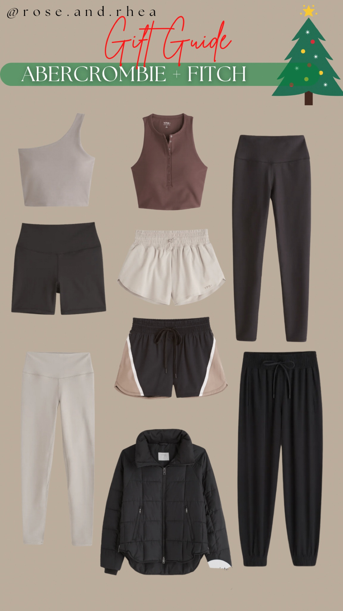 Abercrombie + Fitch activewear • workout • new year routine • new year goals • fitness goals • bike shorts • leggings 

#LTKGiftGuide #LTKxAF #LTKHoliday