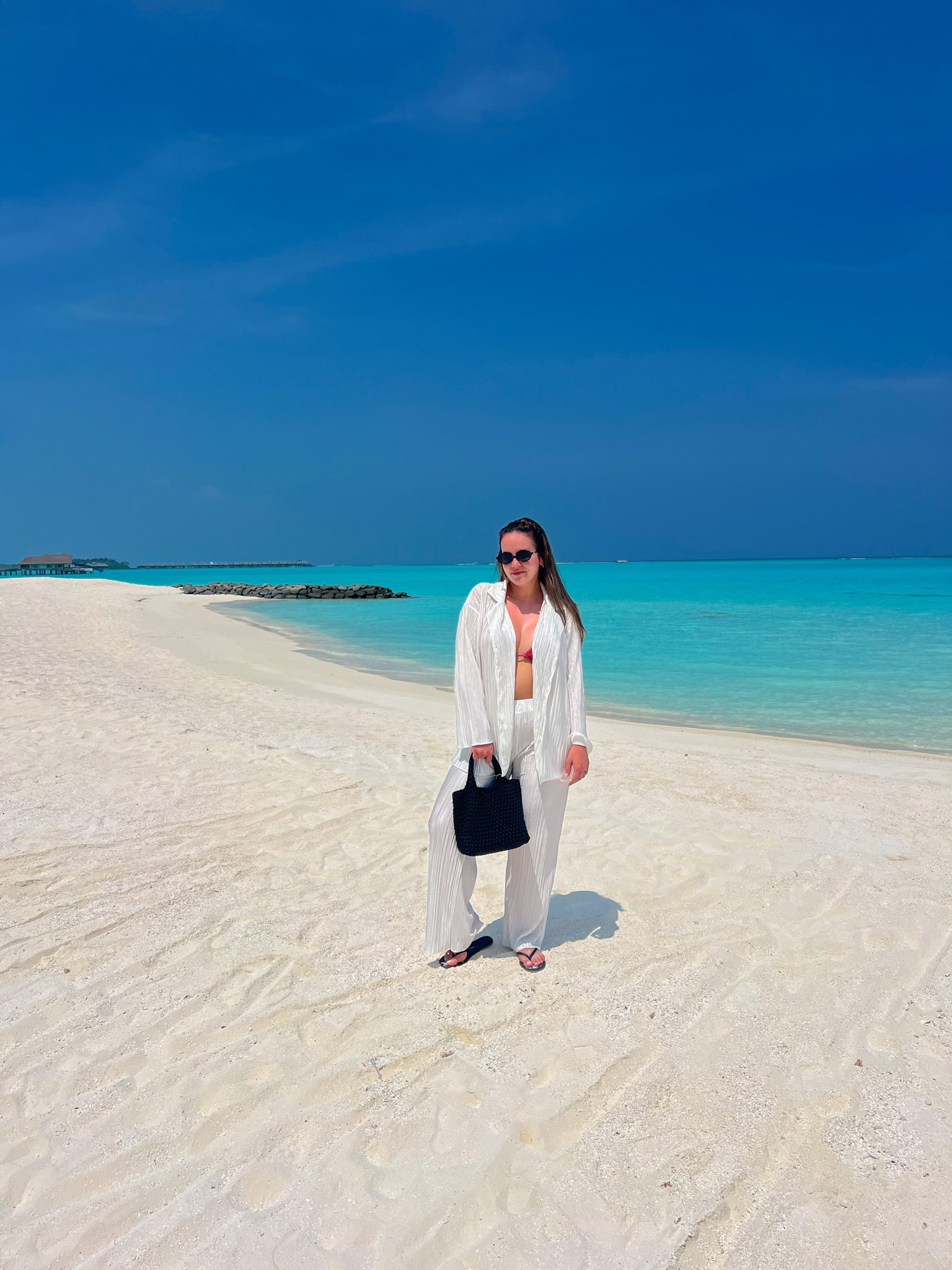 Chic summer swimwear outfit— what I wore at the resort in the Maldives for my 30th birthday 🩵🩵

#LTKTravel #LTKSwim #LTKootd