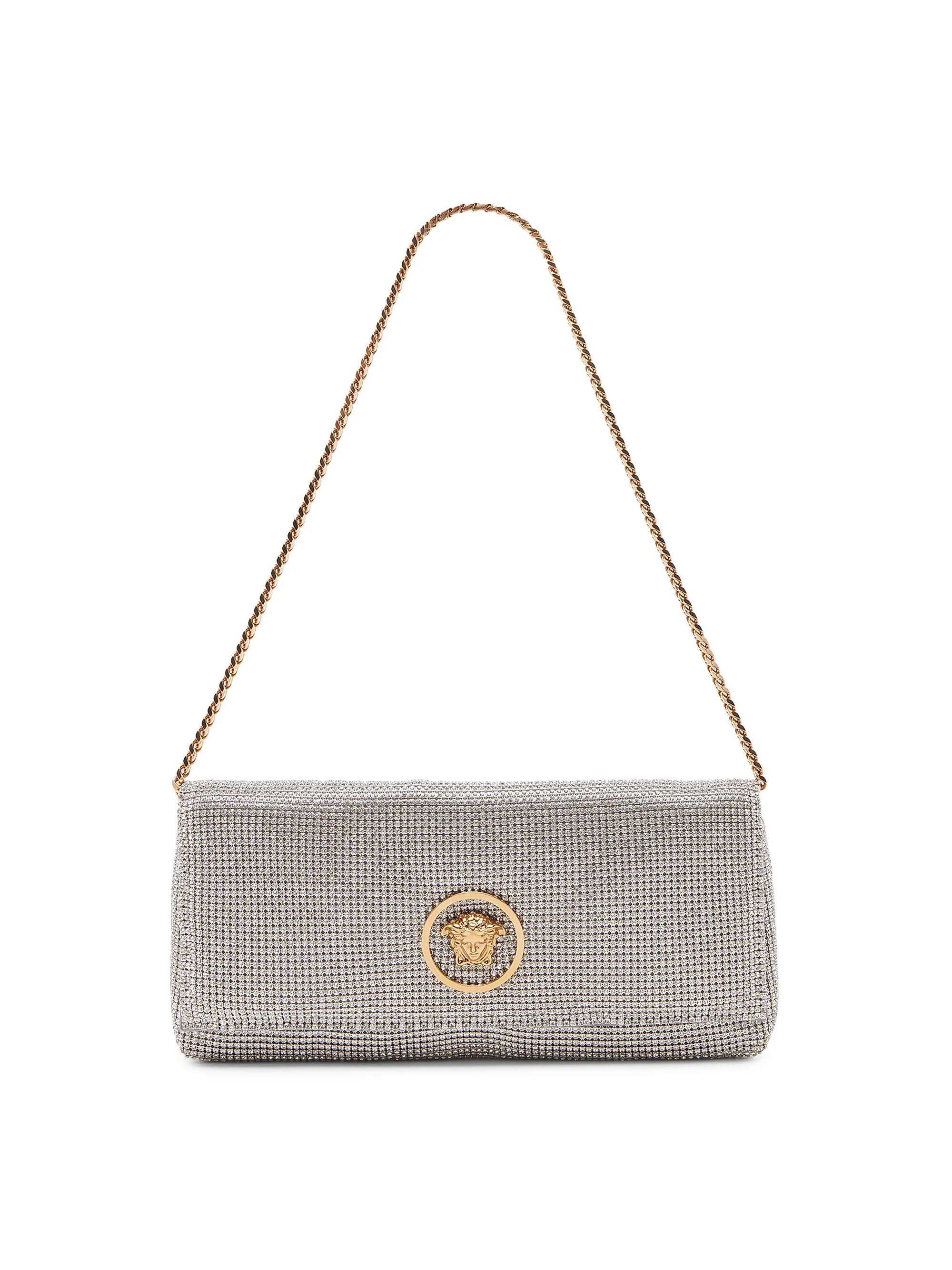Medusa Metallic Convertible Clutch | Saks Fifth Avenue