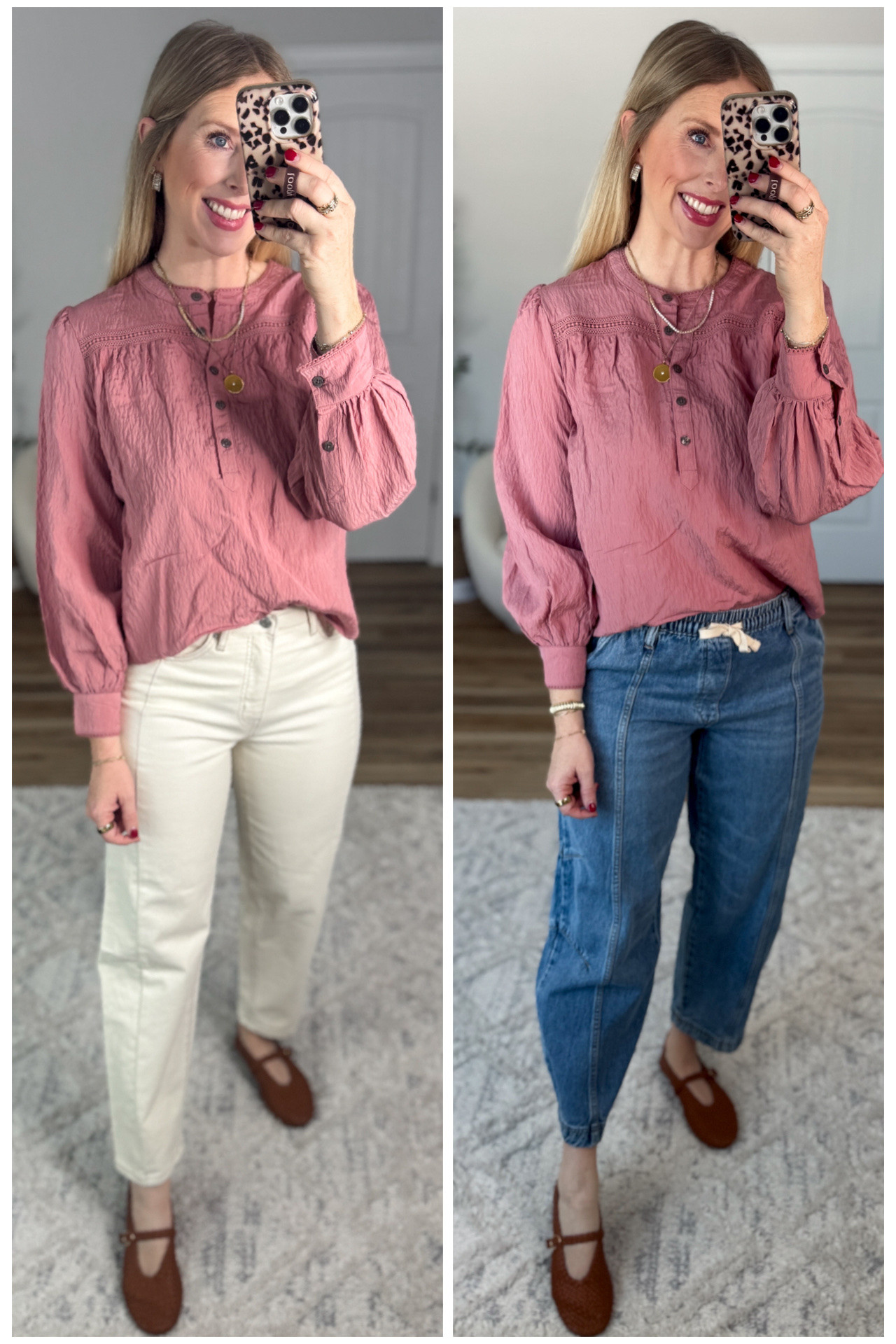 2 ways to style this time and tru blouse from Walmart! 

#LTKootd #LTKgrwm