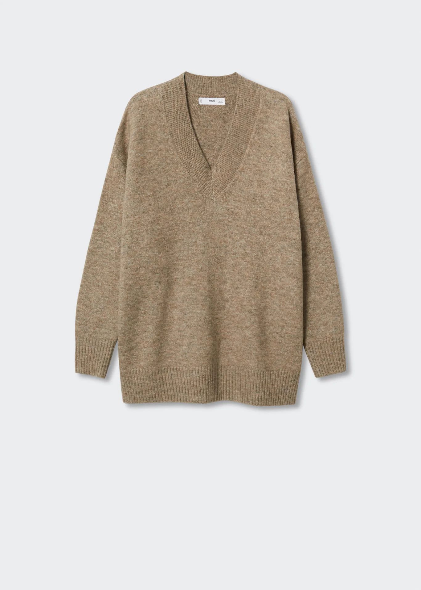 V-neck sweater | MANGO (UK)