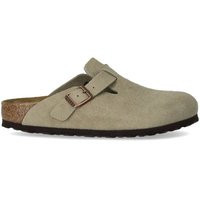 Birkenstock Boston Suede Taupe Clog | Balardi (US & Canada)
