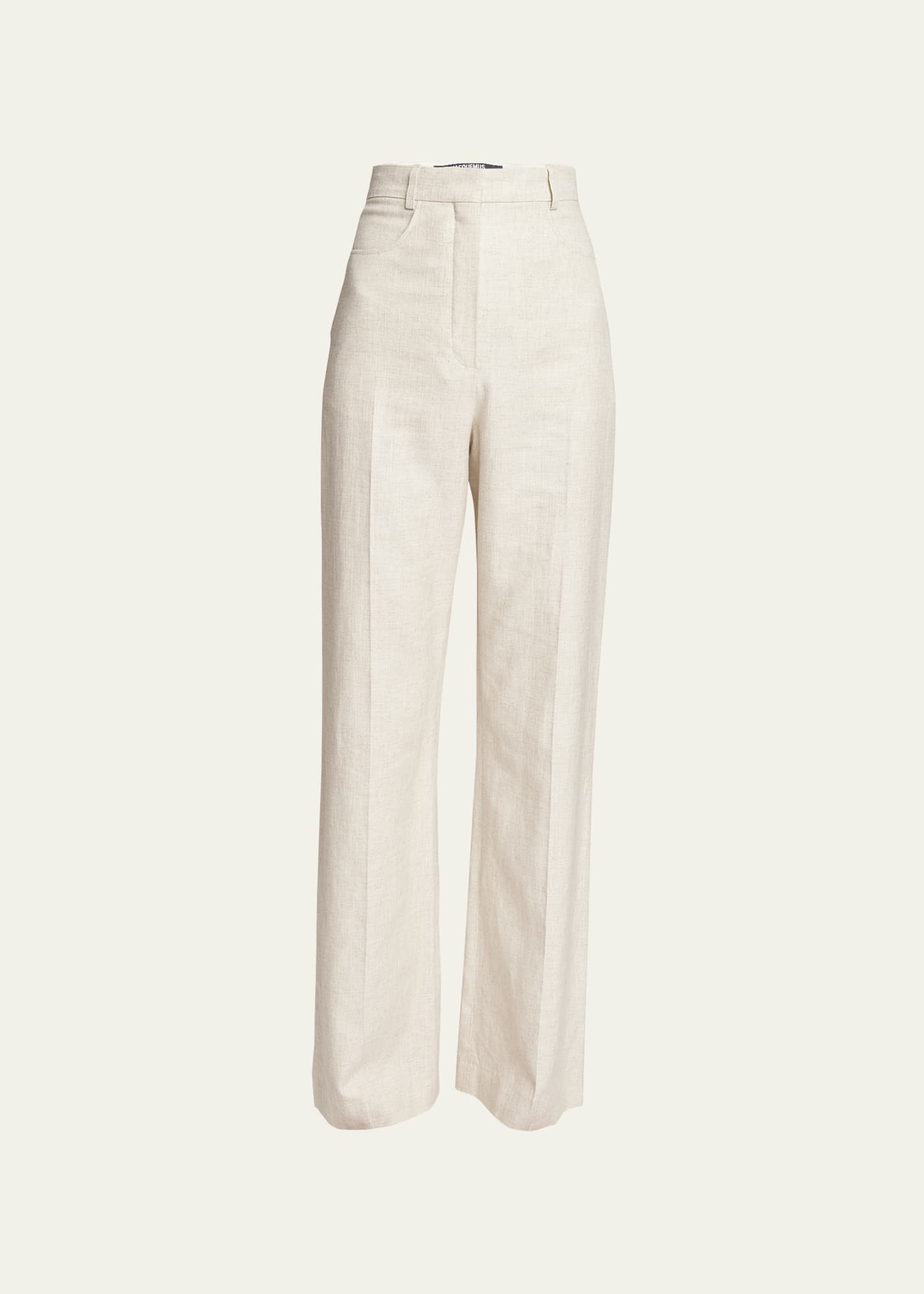 Jacquemus Le Pantalon Sauge Linen Trousers | Bergdorf Goodman