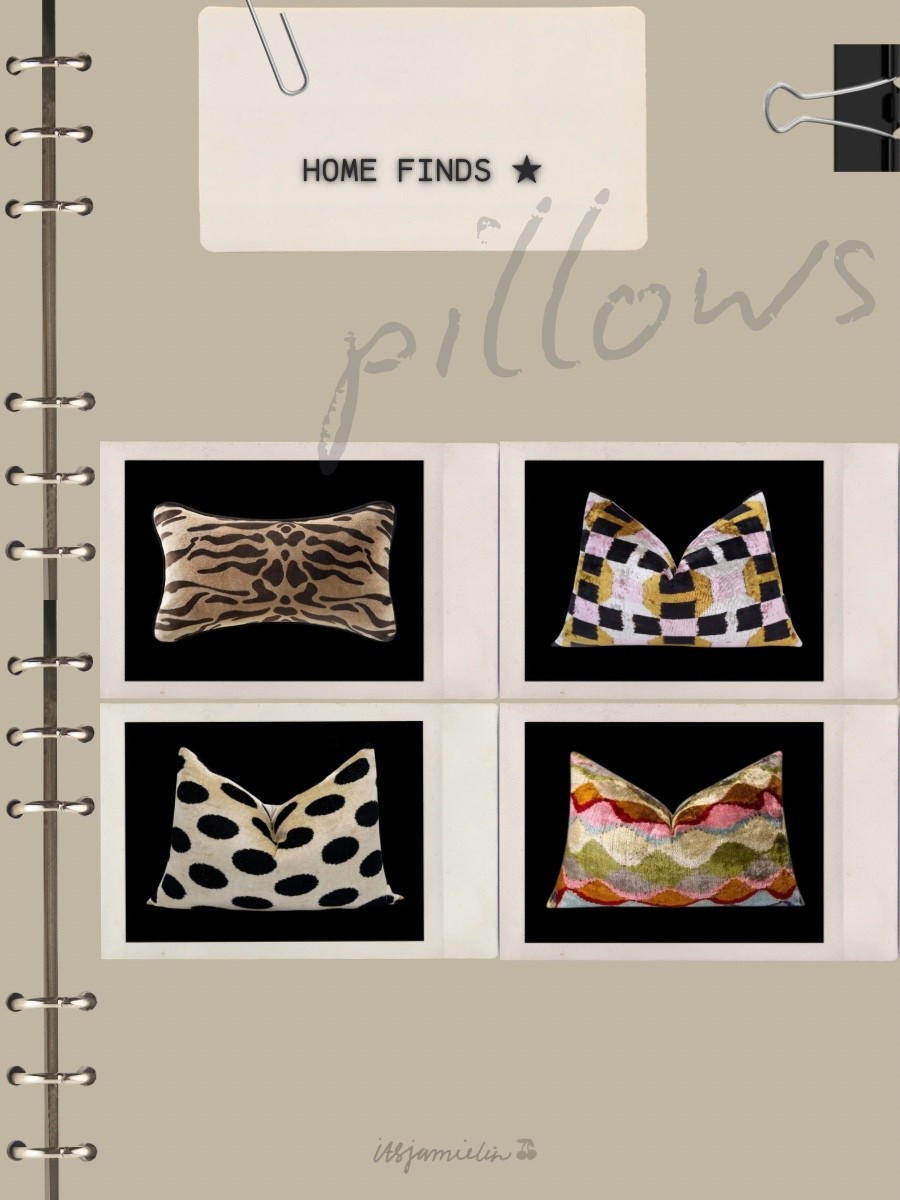 some fun patterned pillows that have caught my eye ★ I have the animal print one in my living room ◡̈

#LTKHome #LTKSaleAlert
