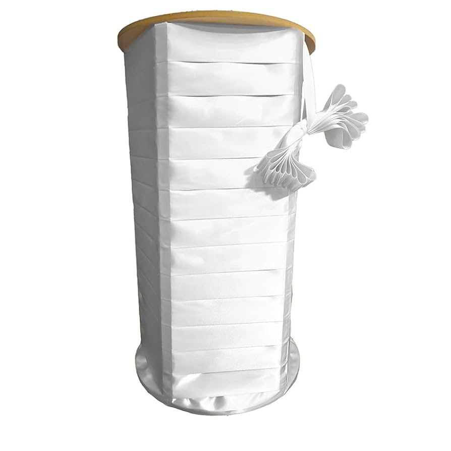 (WHITE) - Handmade Reusable Spinning Pinata with Pull-Action Ribbon (NO HITTING STICK REQUIRED), ... | Amazon (US)