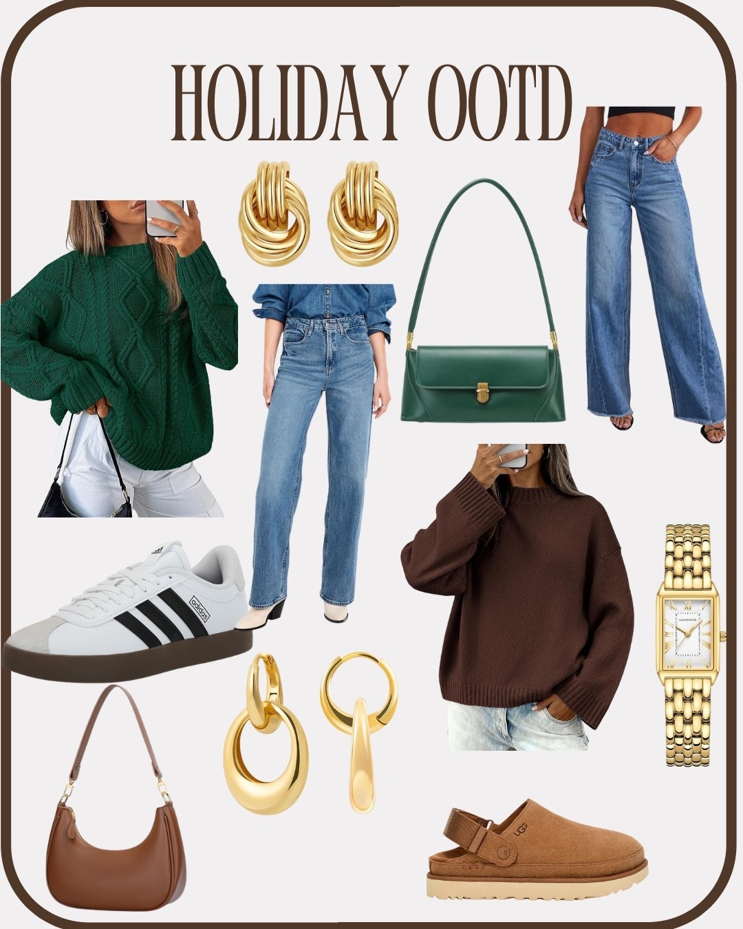 Holiday OOTD 

#LTKHoliday #LTKFindsUnder100 #LTKSeasonal