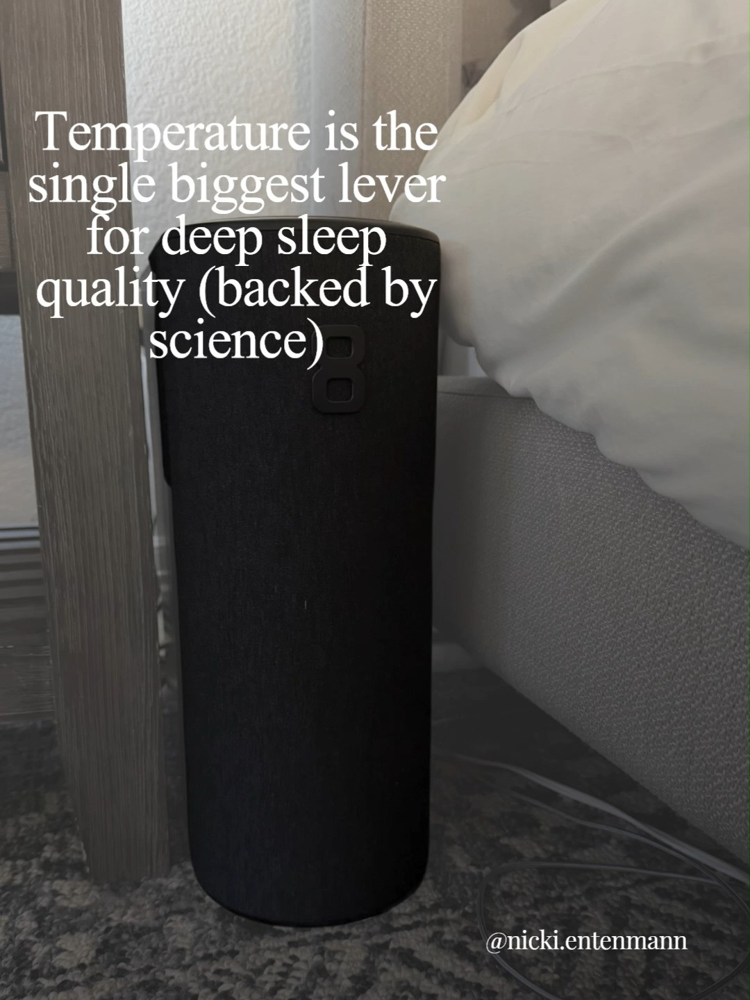 Temperature is the secret sauce for deep, science‑backed sleep, and this upgrade has been our home’s best investment for finally nailing cozy, restful nights. 🌙💤✨

#SleepTemperature #DeepSleep #BetterSleep #ScienceBackedSleep #SleepUpgrade #BedroomSetup #SleepEnvironment #HealthySleep #TemperatureRegulation #SleepInvestment 

 #LTKMothersDay #LTKHome