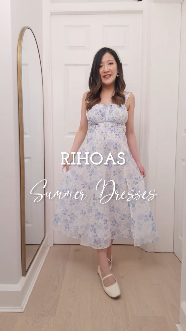 Feeling breezy and beautiful in these three effortlessly elegant summer dresses from @rihoas_official . 🍃 AD

Which one is your favourite? 🩵🌸🤍

I am wearing size S for all dresses during my postpartum.

Outfit details🎀
Dress (*ad/hr) : @rihoas_official 
Use coupon code “petite88” for 20% OFF

Save this post & follow @petitealpaca for more dreamy travel and feminine fashion content.

#rihoas #inrihoas #summerdress #summerdresses👗 #femininestyle #vintagevibes #elegantstyle #dresstoimpress #ootdinspiration #modernprincess #princesscore  #princessaesthetic 
#londonfashionblogger  #dreamyaesthetic #femininestyle #girlyaesthetic 

🗝️ Rihoas, Feminine elegant classy style, modern princess

#LTKdresses #LTKsummer #LTKpetite