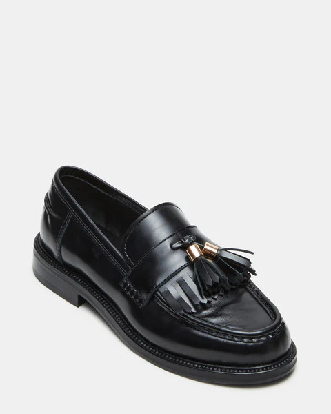 RADCLIFF BLACK LEATHER | Steve Madden (US)