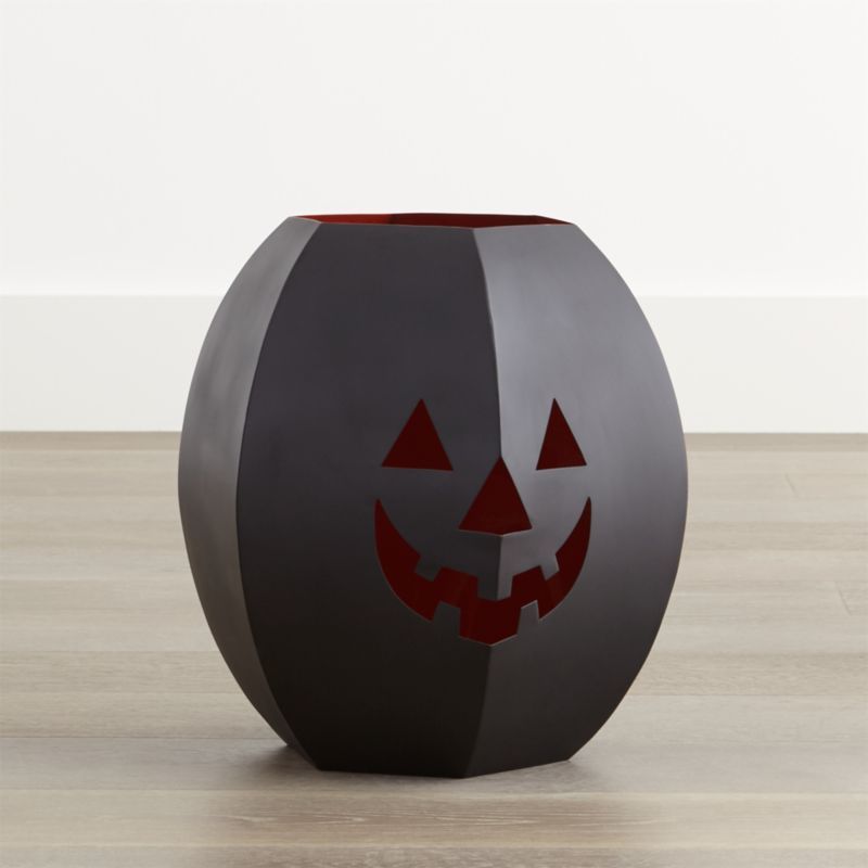Large Halloween Pumpkin Lantern + Reviews | Crate & Barrel | Crate & Barrel