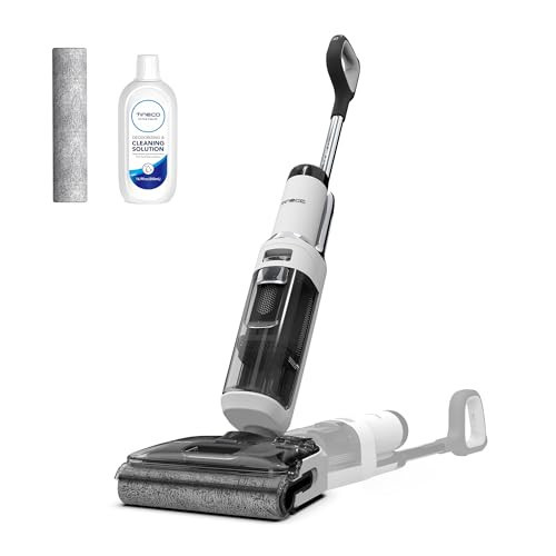 Tineco Floor ONE Stretch S6 Cordless Wet Dry Vacuum Cleaner, 180°Lay-Flat Smart Vacuum Mop, 40 Minutes Long Runtime 158℉ Flashdry Self-Cleaning, Dual-Sided Edge Cleaning Lightweight Floor Cleaner | Amazon (US)