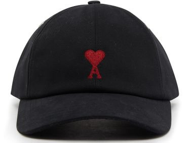 Red Ami de Coeur embroidery cap | 24S US