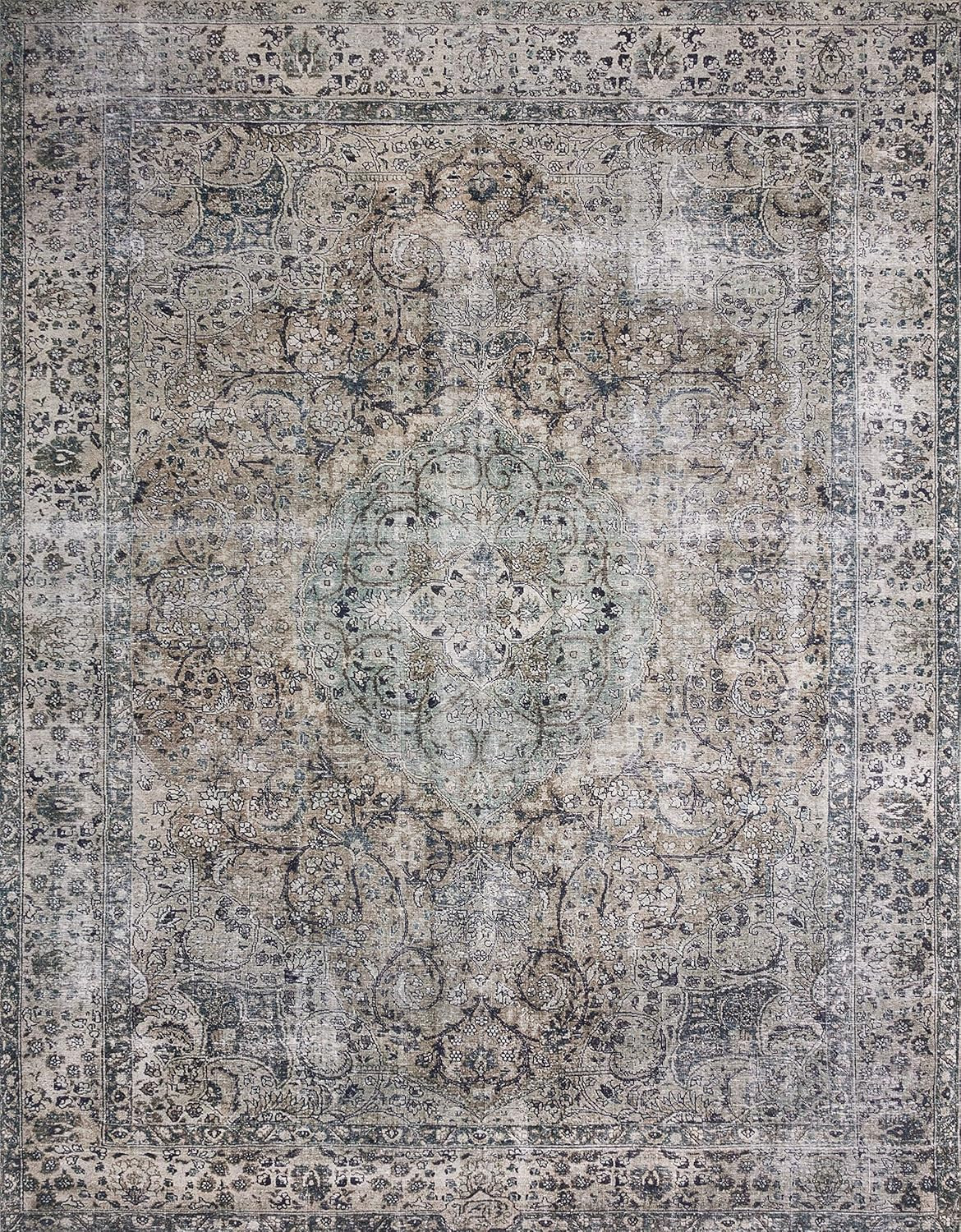 Loloi II LAYLLAY-06TASN5076 Layla Collection Area Rug 5'0" x 7'6" Taupe/Stone | Amazon (CA)