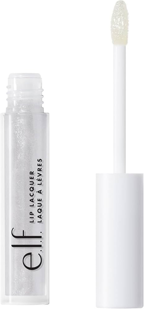 e.l.f. Lip Lacquer, Moisturizing, Shiny, Non-Sticky, Long Lasting, Provides Maximum Color, Glides... | Amazon (US)