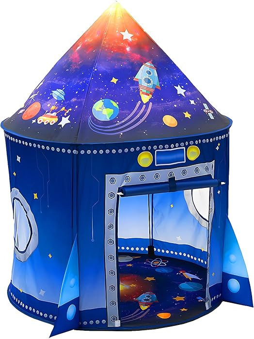 Play Tent for Kids Pretend Playhouse Indoor Outdoor Games Party Children Pop Up Foldable Tent Bir... | Amazon (US)
