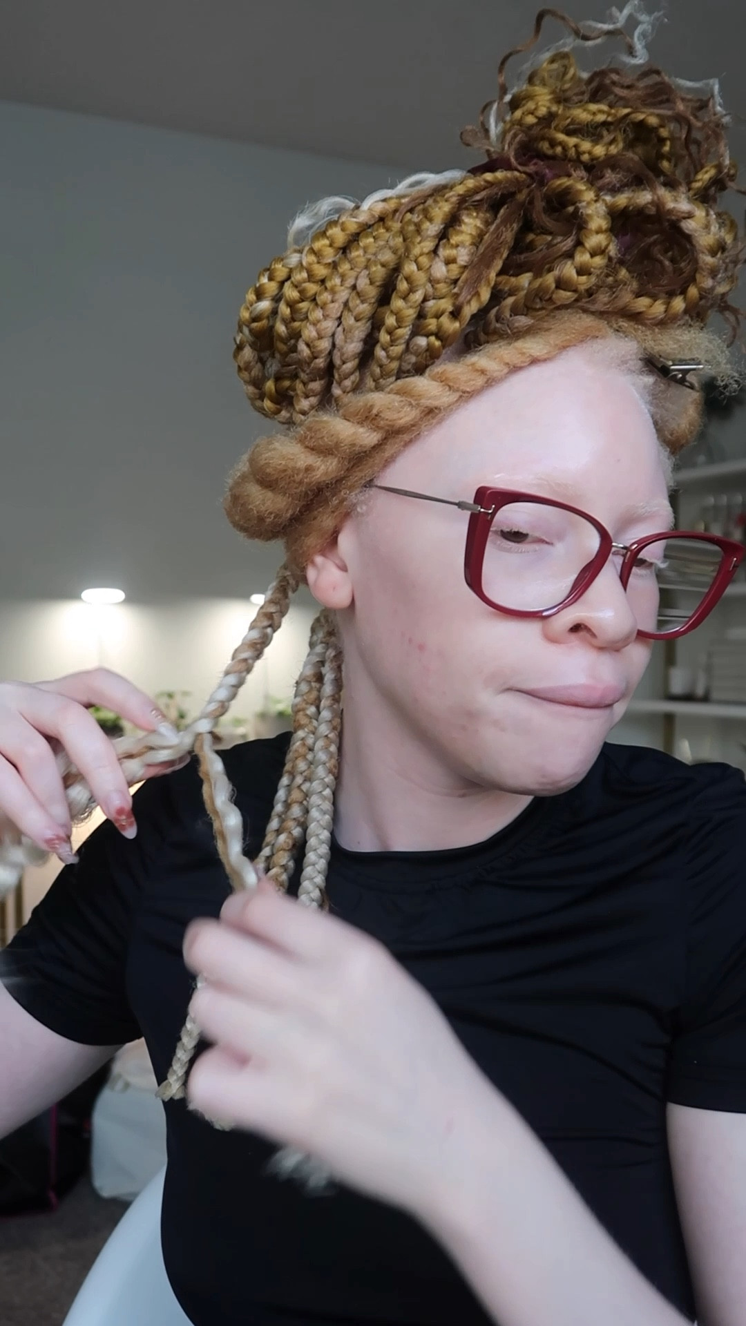 It’s time to say goodbye to the Boho braids!😭
.
I had my boho braids in for a month and a half. The braids didn’t look old at all, they looked very nice still even after 6 weeks. I usually would not leave a protective style in no longer than 6 weeks with 8 weeks being the max! I didn’t use any product or water to take these boho braids out because was so baby soft! I was surprised at how soft and moisturized my hair was even after a month. Shout out to my haircare routine okay!😝

#LTKVideo #LTKBeauty