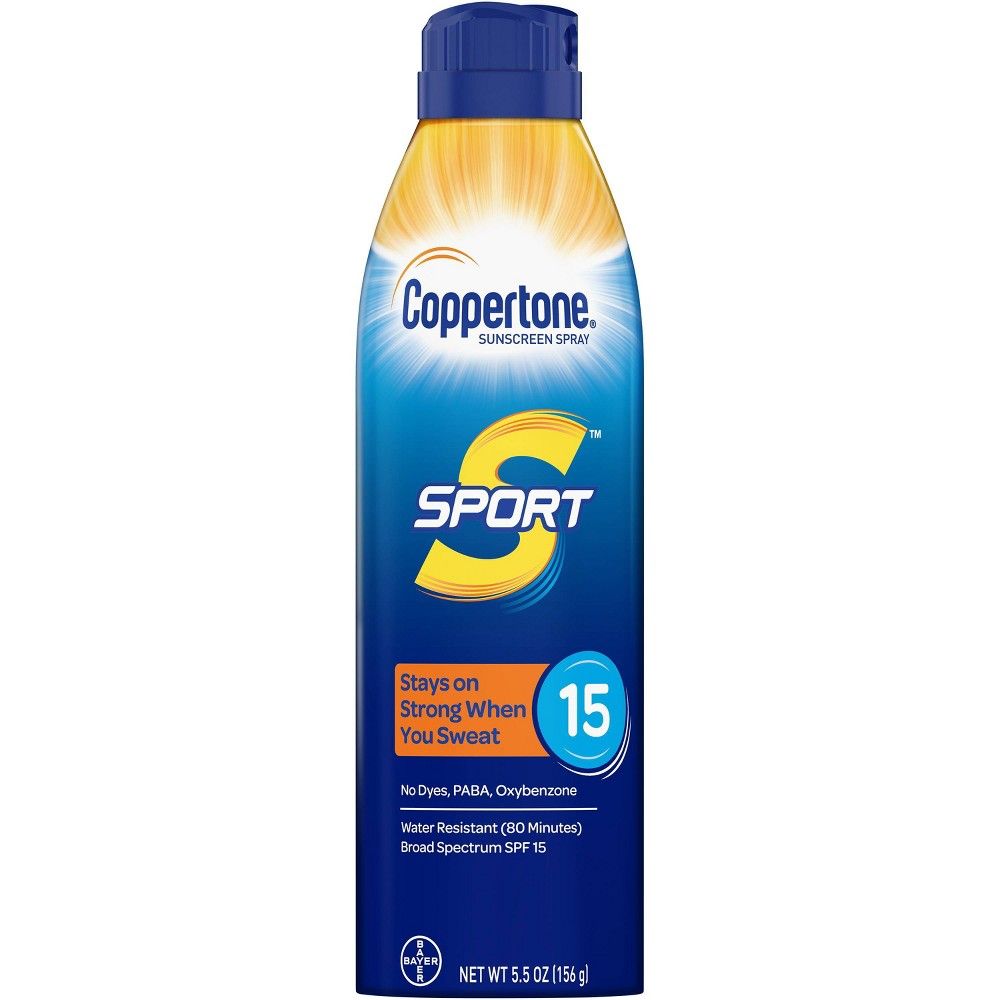 Coppertone Sport C-Spray - SPF 15 Sunscreen - 5.5oz | Target