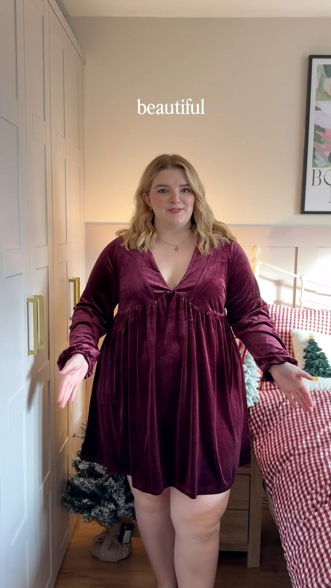 The perfect bloat-friendly, curve friendly comfortable Christmas dress! 

#LTKmidsize #LTKuk #LTKfestive