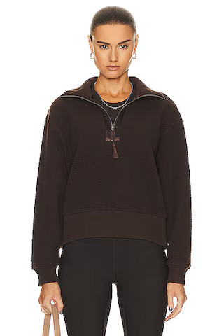 Roselle Half Zip Fleece Sweater | FWRD 