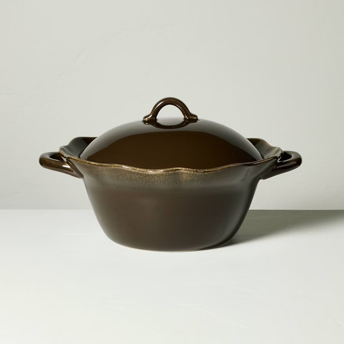 Wavy Edge Soup Terrine Brown - Hearth & Hand™ with Magnolia | Target
