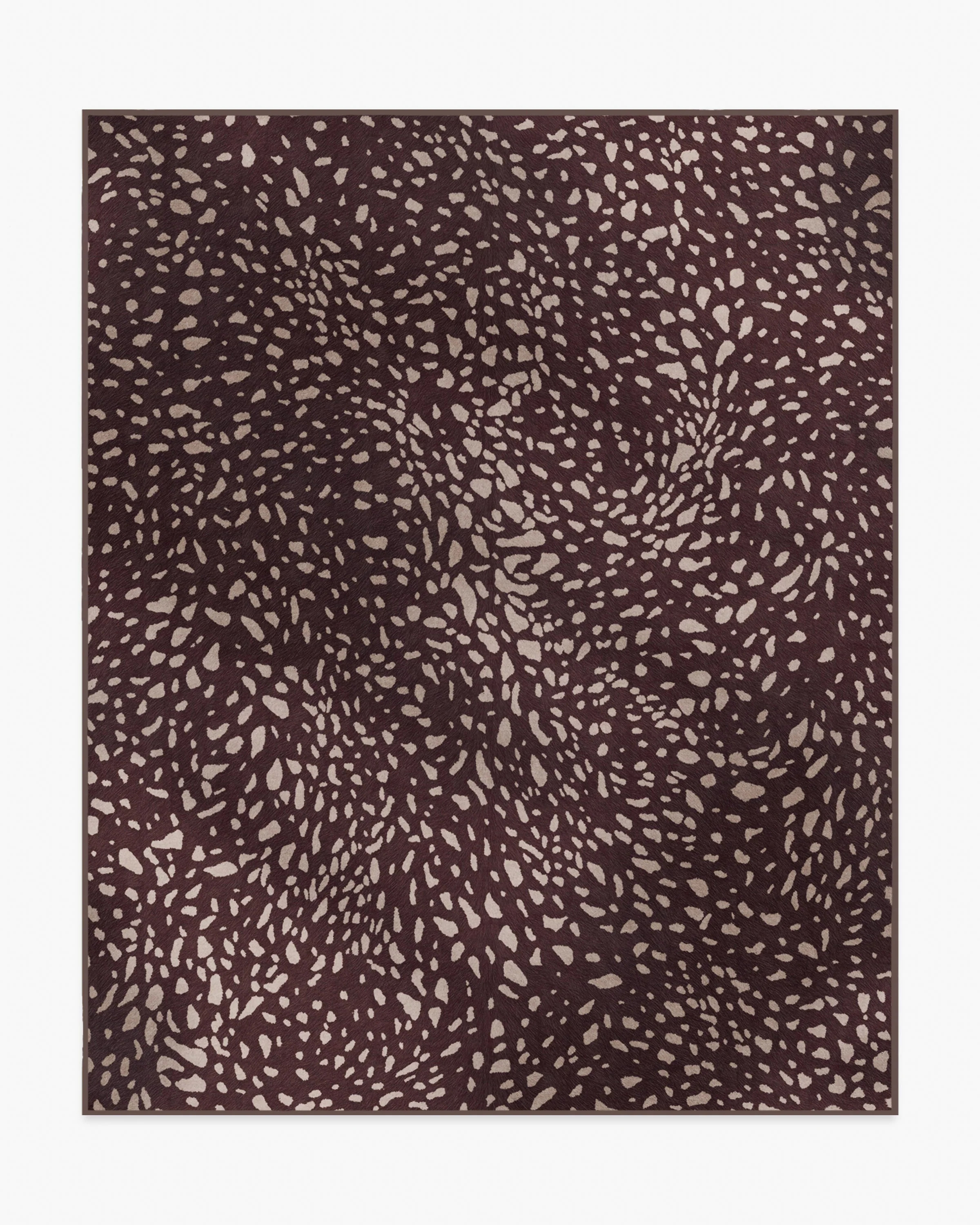 Fawn Burgundy Rug | Ruggable