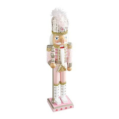 15" Pink Sequined Nutcracker | Pier 1 Imports