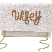 Wifey Purse Bride Clutch For Wedding Bridal Custom Gift To Be | Etsy (US)