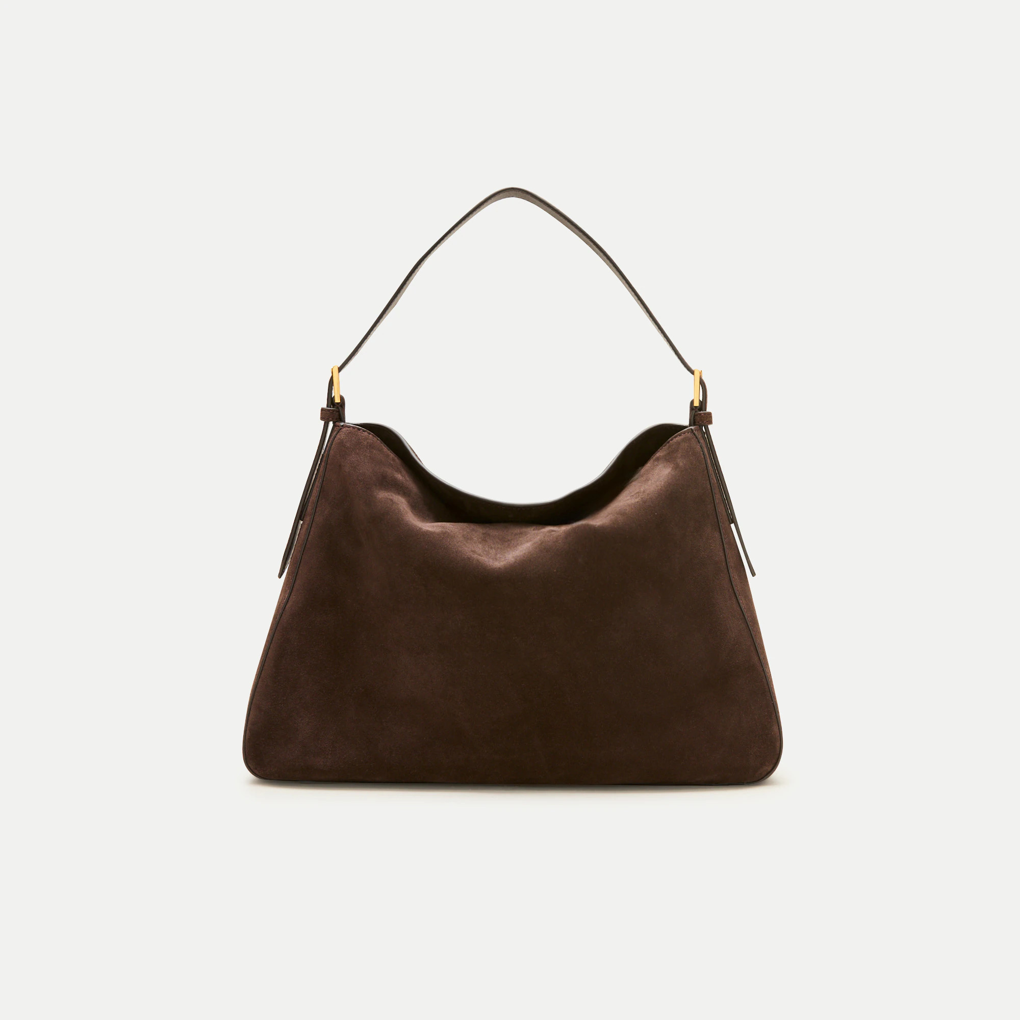 Berkeley large shoulder bag in suede | J. Crew US