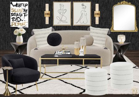 Walmart living room furniture and home decor you’ll love! Curved sofa, Boucle chair, modern rug and pillows for the win! 

#LTKFind #LTKstyletip #LTKhome