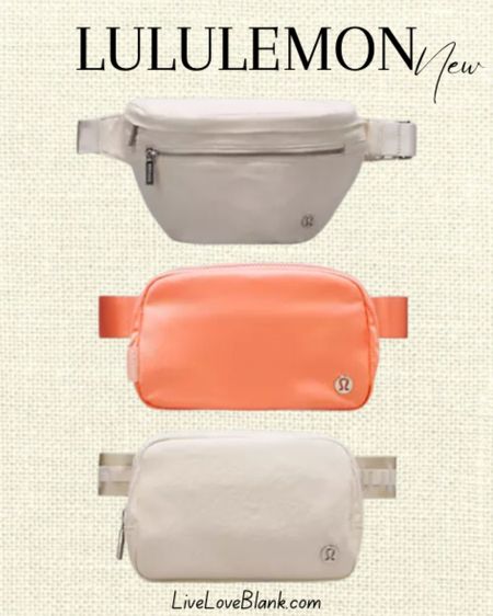 New spring lululemon belt bag
#ltku


#LTKover40 #LTKitbag #LTKstyletip
