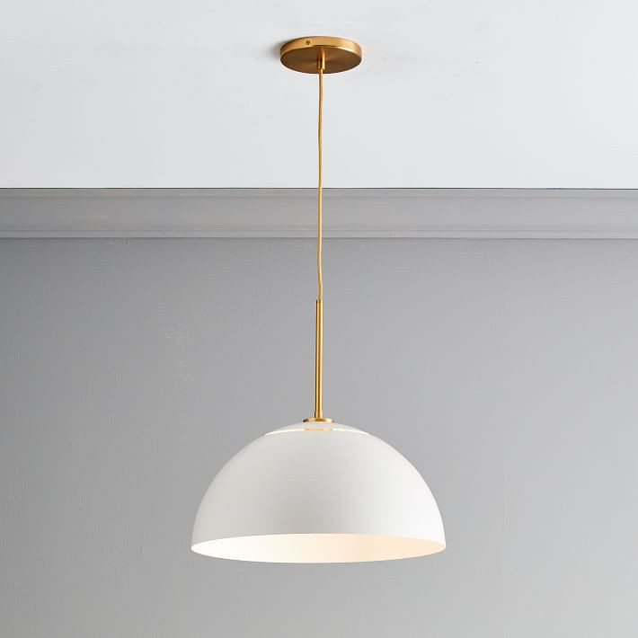 Sculptural Metal Pendant | West Elm (US)