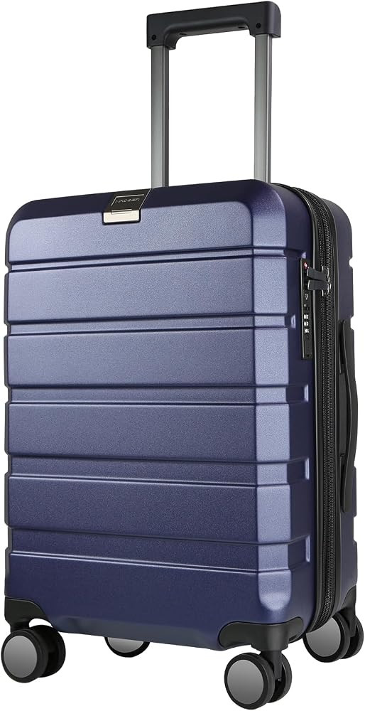 KROSER Hardside Expandable Carry On Luggage with Spinner Wheels & Built-in TSA Lock, Durable Suit... | Amazon (US)