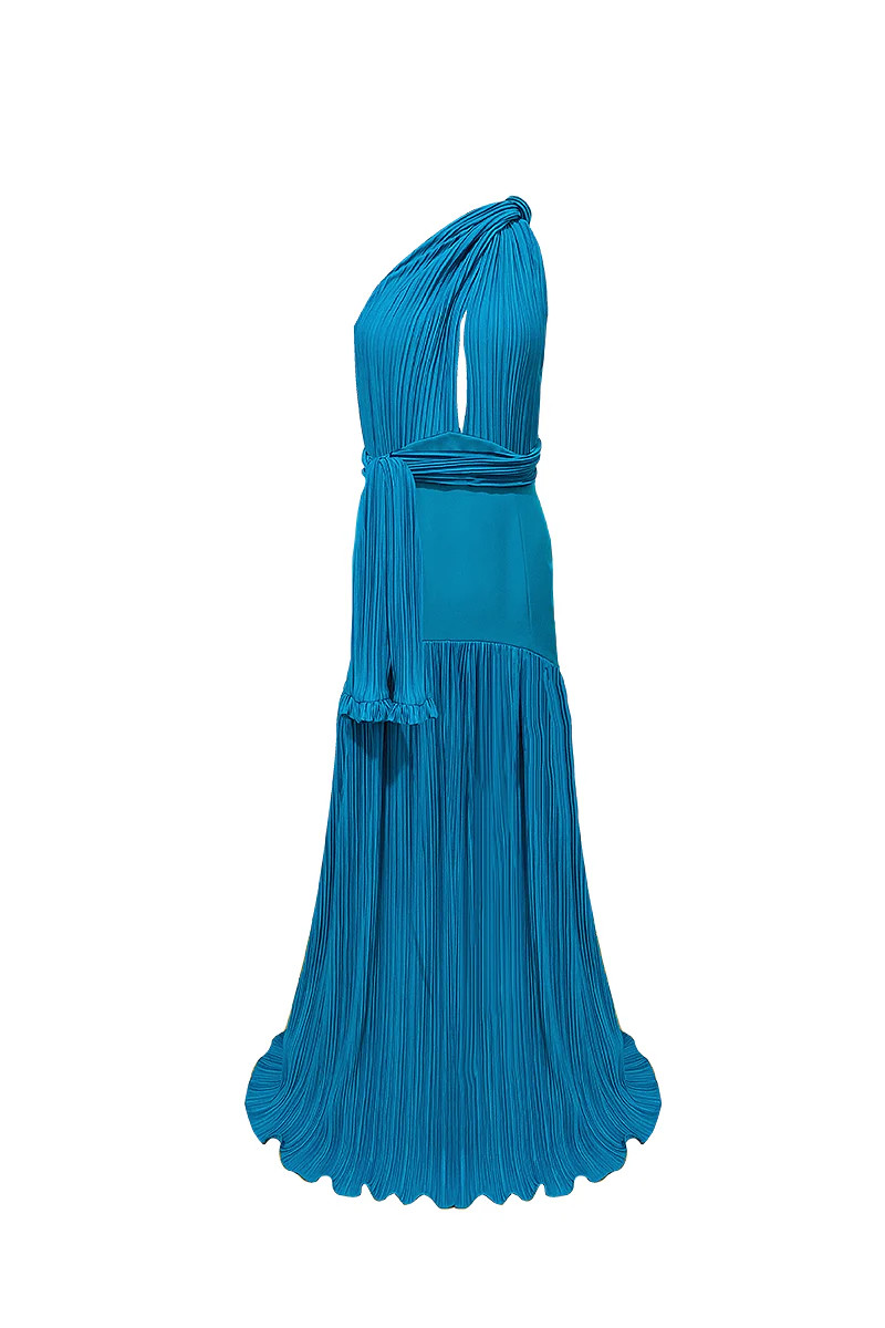 CAYO TURQUOISE MAXI DRESS | Maylé Vasquez | CULT MIA | CULT MIA UK LTD