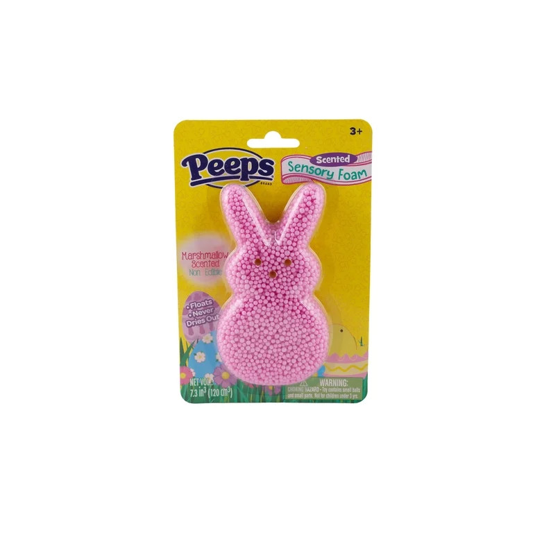 Peeps Easter Bunny Pink Moldable Foam | Walmart (US)