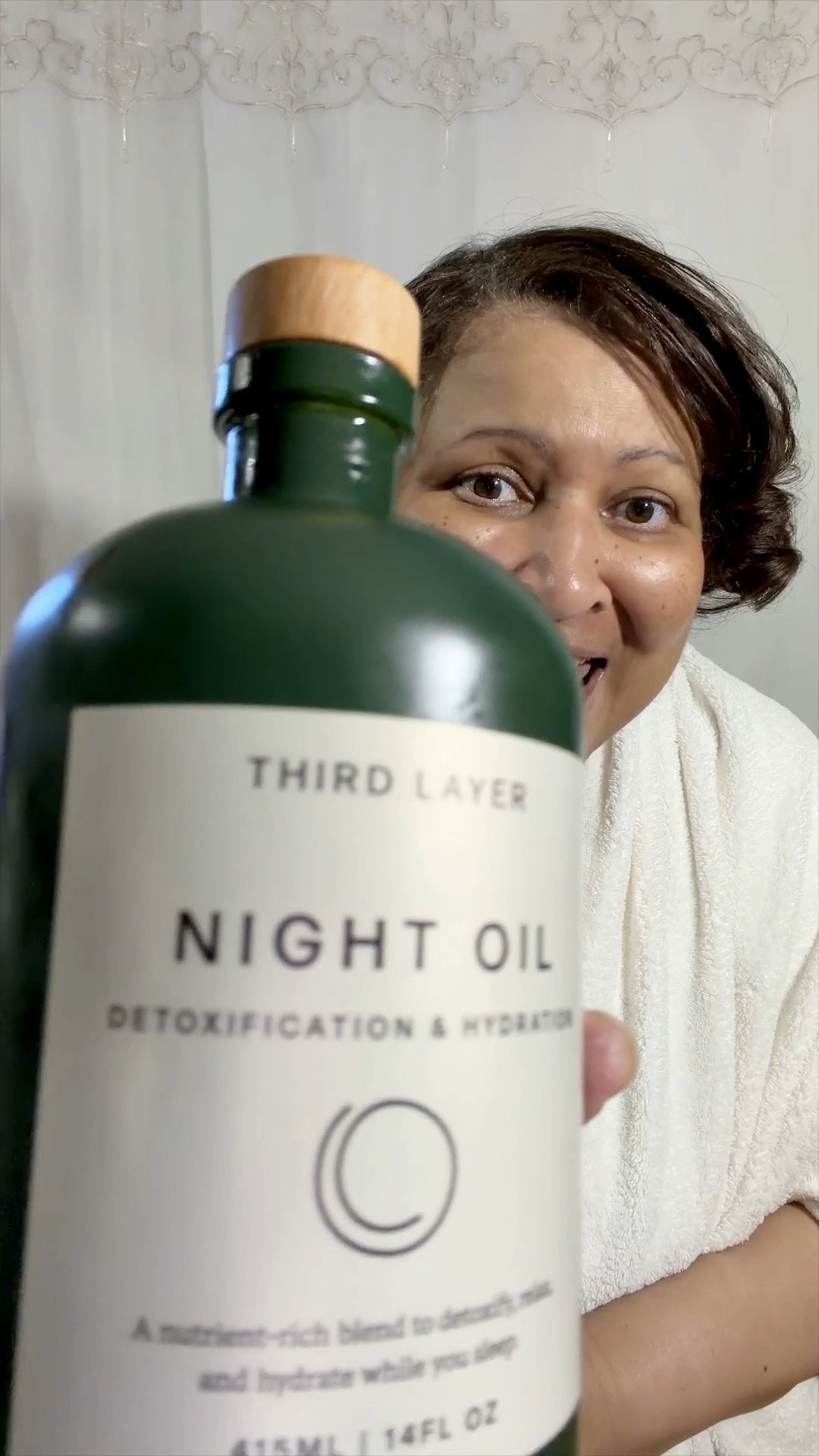 Elevate your night time routine!
Wind down with Third Layer Night Oil

It is a healthy blend of cold-pressed Castor oil, magnesium salt, frankincense and hibiscus extract. 

Improve your wellness and hydrate your skin with this natural self care treatment. 


#LTKselfcare #LTKBeauty