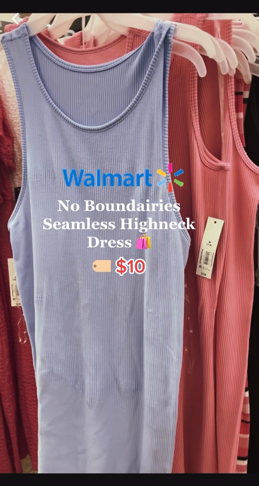 Walmart No Boundairies Seamless dress. Tank dress. Ribbed dress

#LTKFind #LTKunder50 #LTKfit