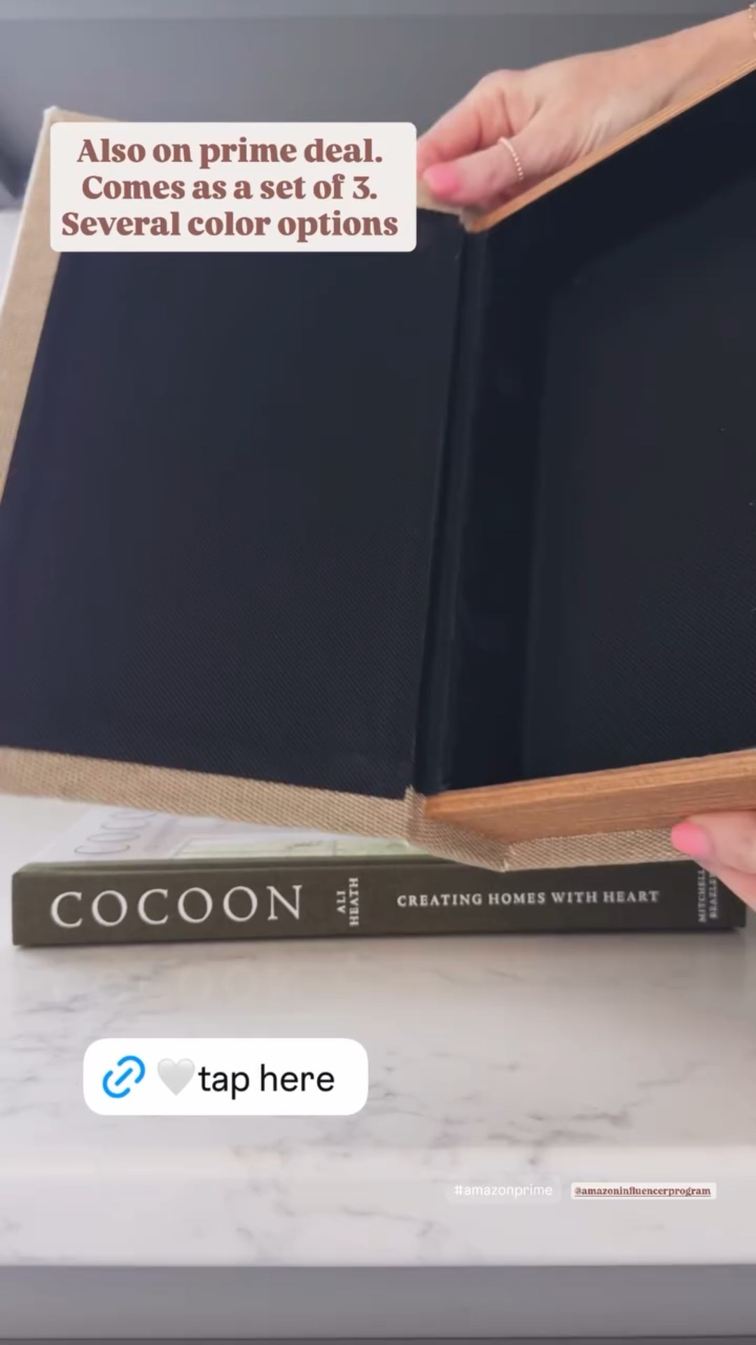 Also on prime deal. Comes as a set of 3. Several color options  @amazoninfluencerprogram