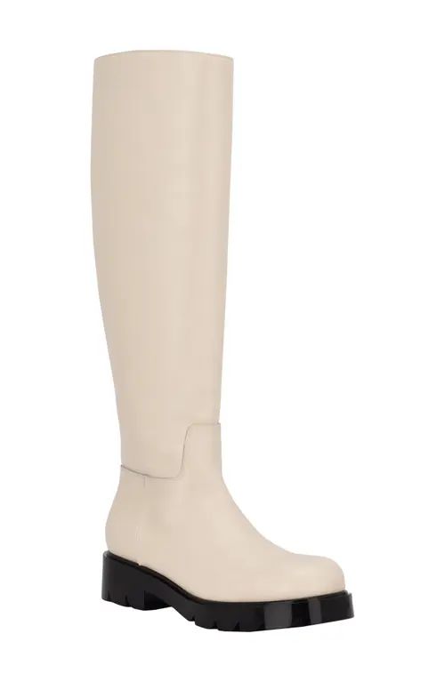 Marc Fisher LTD Phidias Knee High Boot in Ivory at Nordstrom, Size 8 | Nordstrom