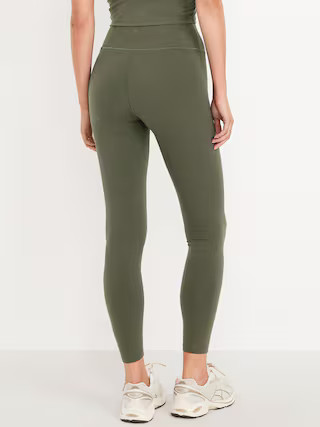 High-Waisted StudioSmooth 7/8 Leggings | Old Navy (US)