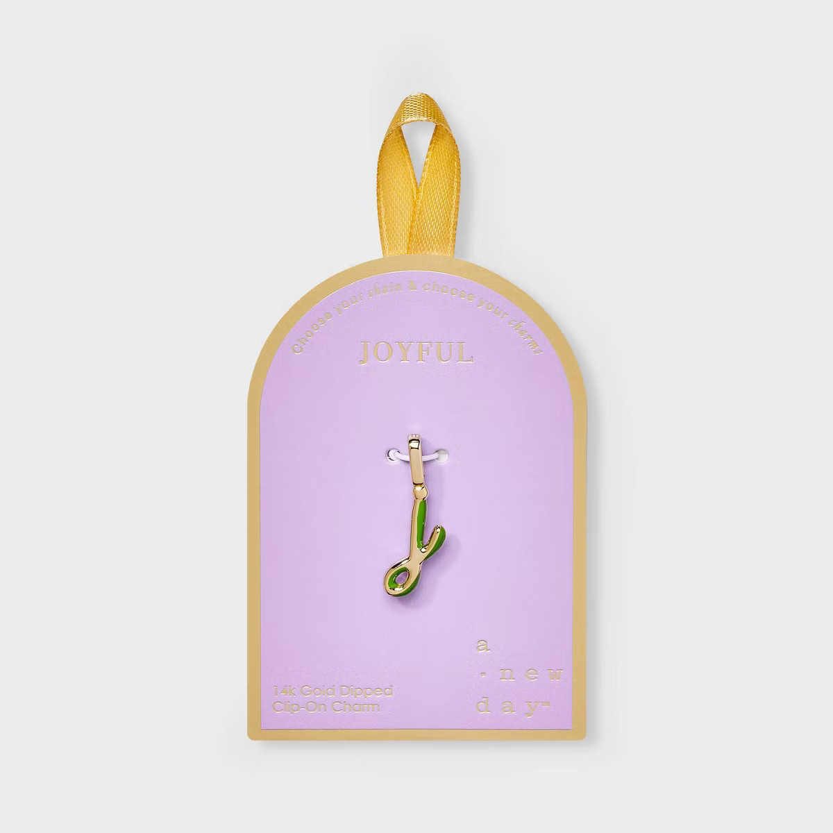 14K Gold Dipped Lower Case "L" Letter Charm - A New Day™ Gold | Target